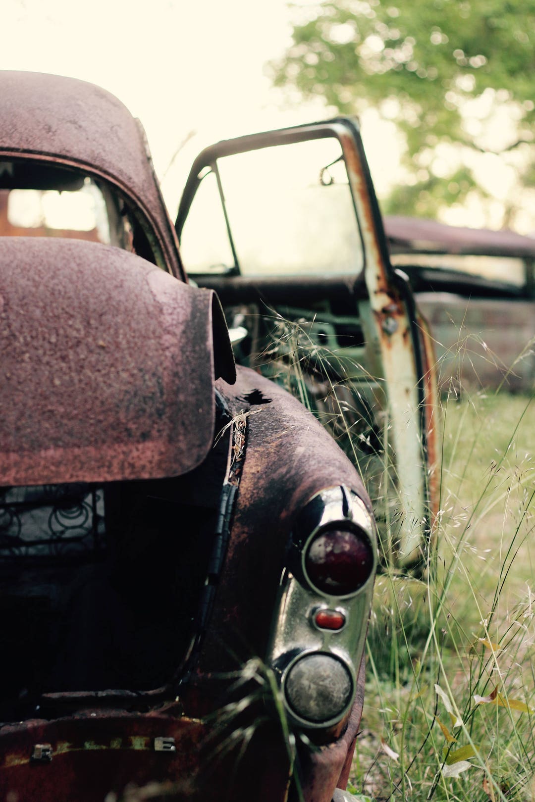Rusted Antique Car Etsy