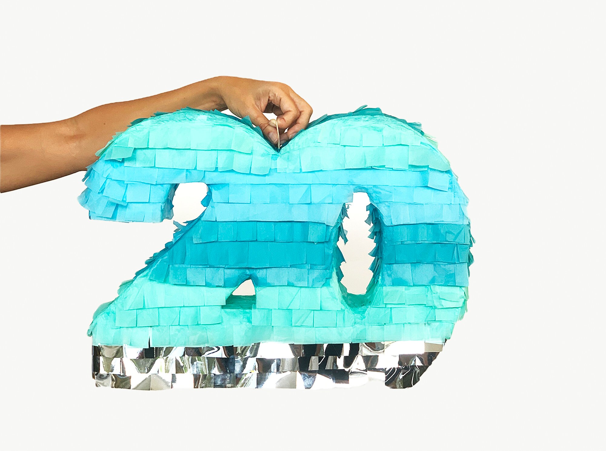 pinata number 20 template 3d number template party etsy