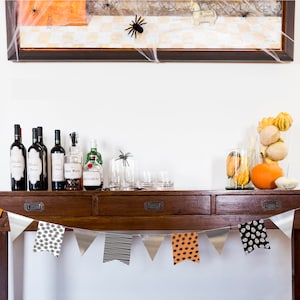 Halloween party bunting - DIY - Halloween Decoration Printable -PDF, SVG - Cutting Files - Direct Download