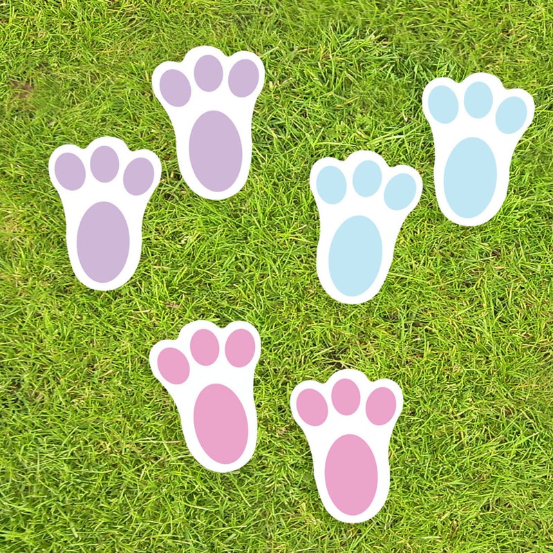 Rabbit Paw Print - Etsy