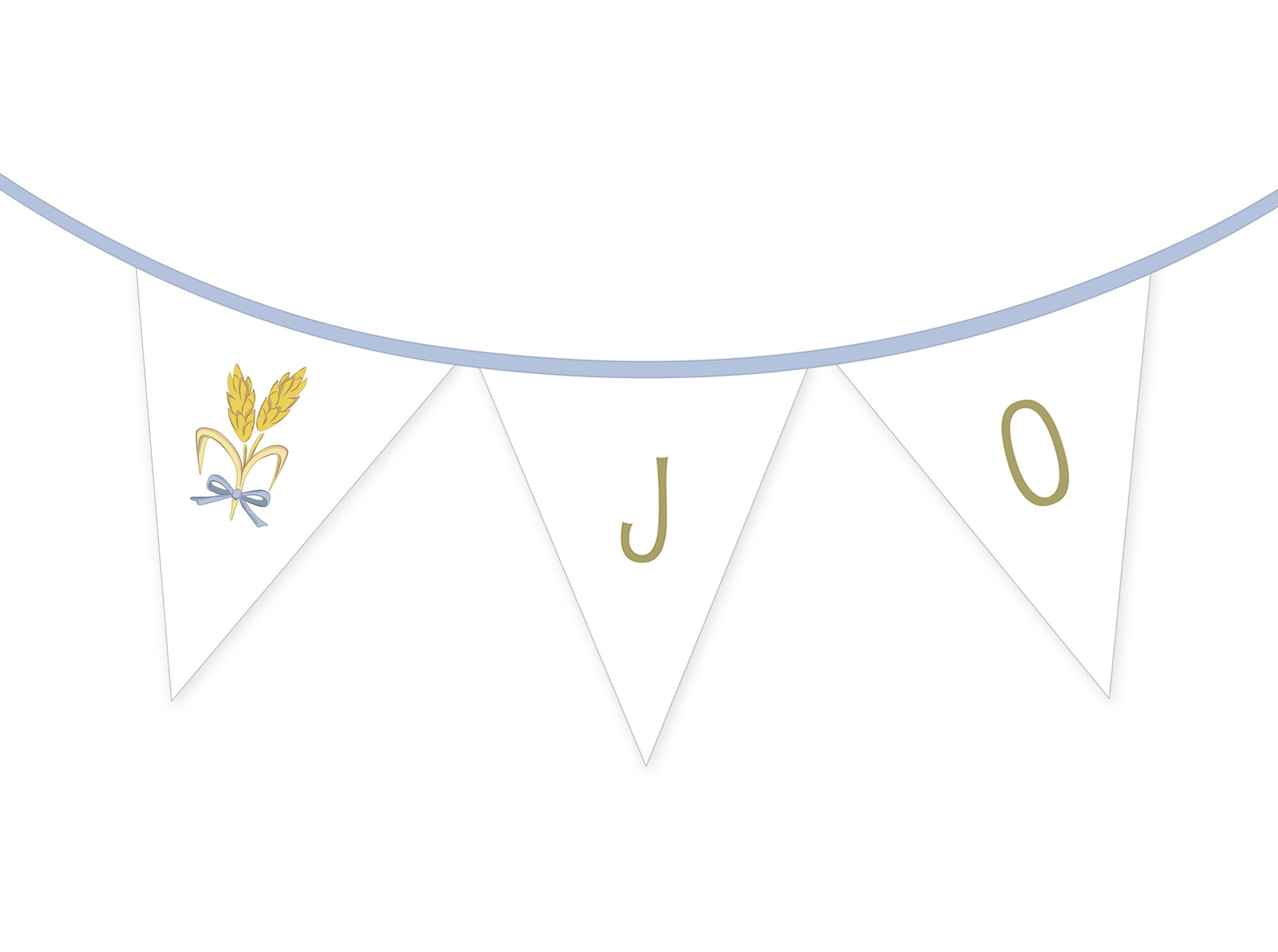 Banderines de primera comunión personalizados Banner de Etsy España