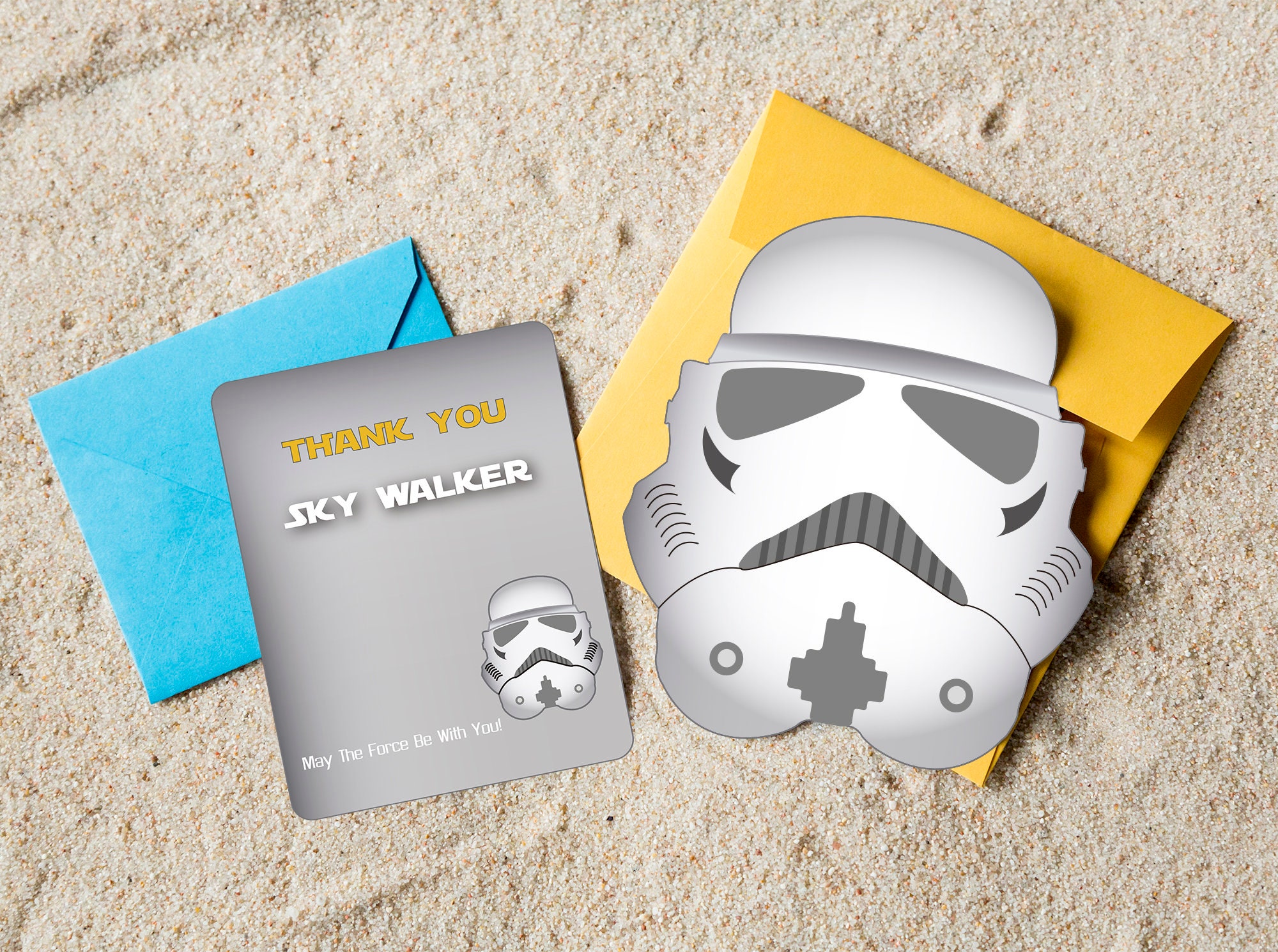 Stormtrooper Invitation Custom Direct Download PDF Star Wars Party ...