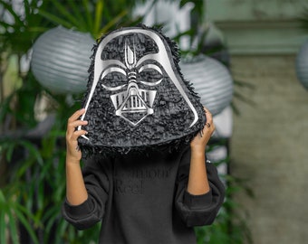 Darth Vader Piñata Template - Star Wars Party Favor and Game - PDF, SVG - Download - Cut Files