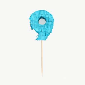 Plantillas para hacer una piñata numero 9 - Numero 9 3D - Decoración de Fiesta -PDF, EPS, SVG - Descarga directa