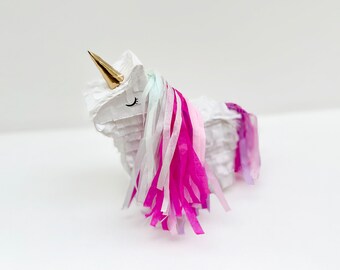 Unicorn Piñata Template and Instructions - Mini Unicorn Pinata - Party Favour - Party decor -  SVG, PNG, PDF - Download - Cut Files