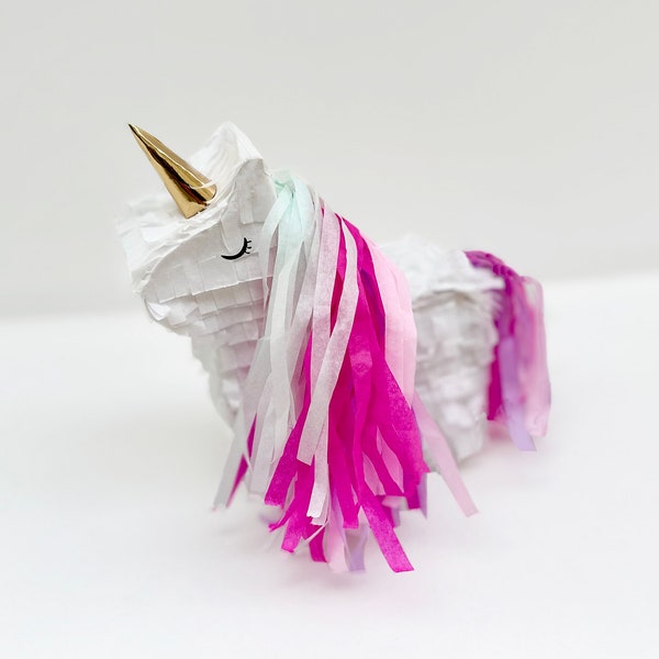 Unicorn Piñata Template and Instructions - Mini Unicorn Pinata - Party Favour - Party decor -  SVG, PNG, PDF - Download - Cut Files