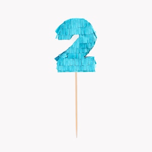 Plantillas para hacer una piñata numero 2 - Numero 2 3D - Decoración de Fiesta -PDF, EPS, SVG - Descarga directa