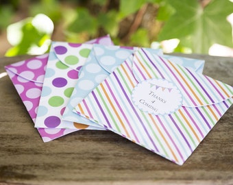 Small Gift Bags -10 different designs - PDF