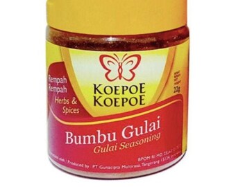 Koepoe-koepoe Bumbu Gulai (Gulai Seasoning), 22 Gram
