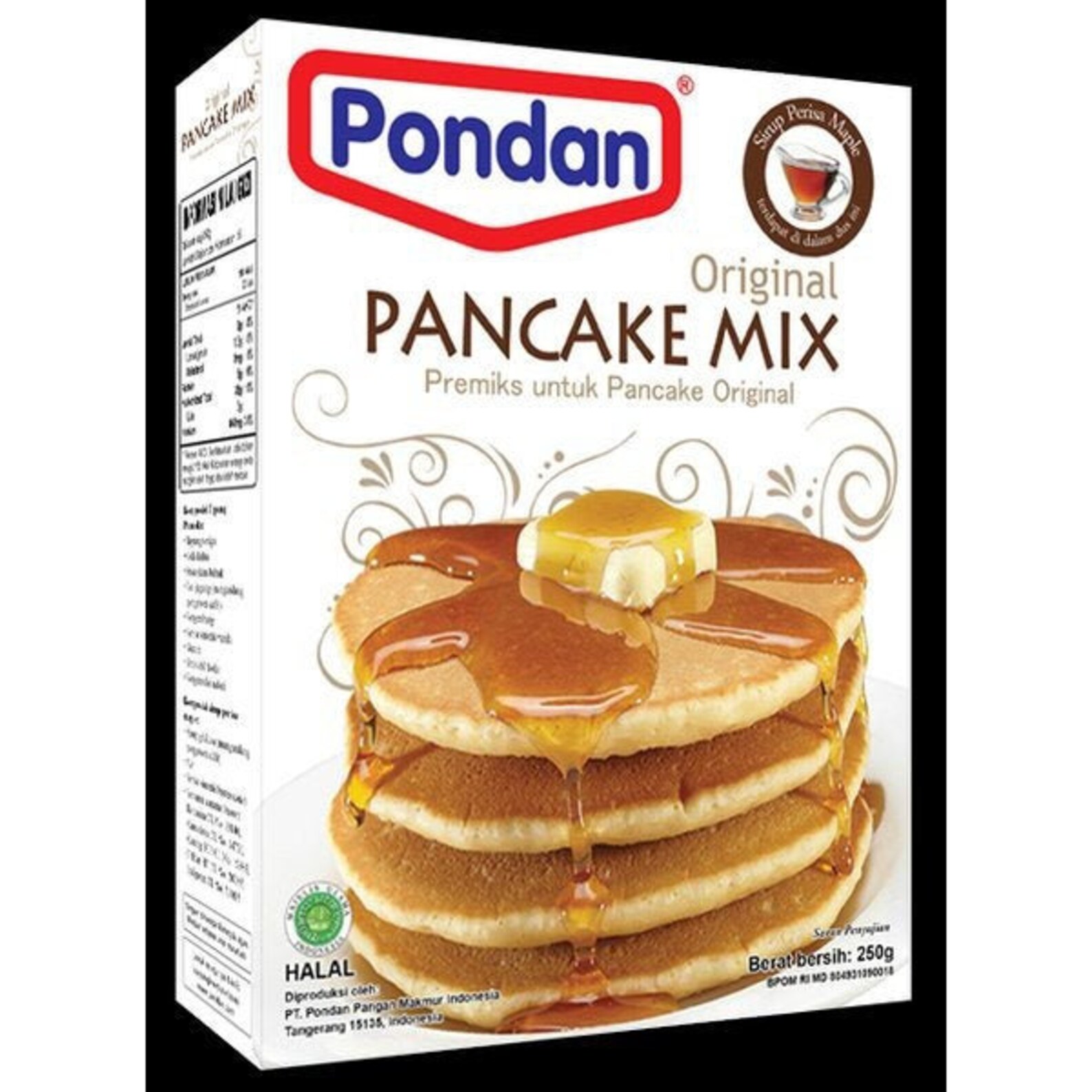 Pondan Original Pancake Mix 250 Gr 8.81 Oz Etsy UK