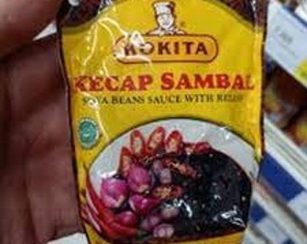 Kokita Kecap Sambal - Sojabohnensauce mit Relish, 80 gr