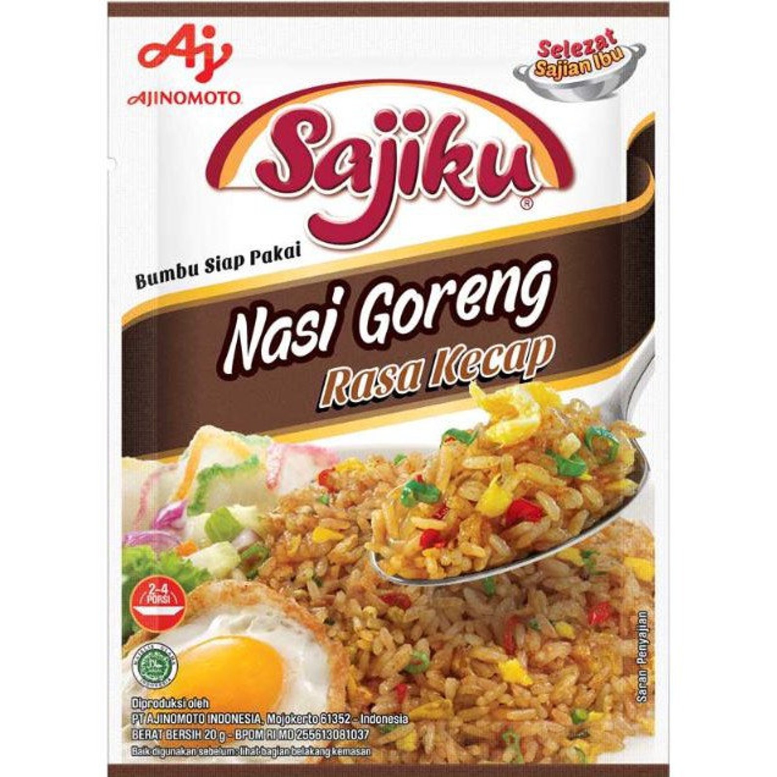 Sajiku Bumbu Nasi Goreng Rasa Kecap 20 gr | Etsy