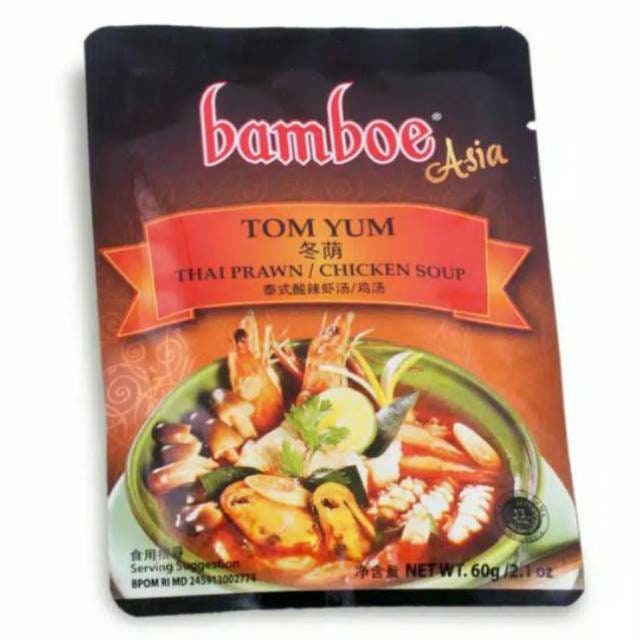 Bamboe TOM YUM Instant Seasoning 60 Gr ASIA Delight Spices Etsy UK