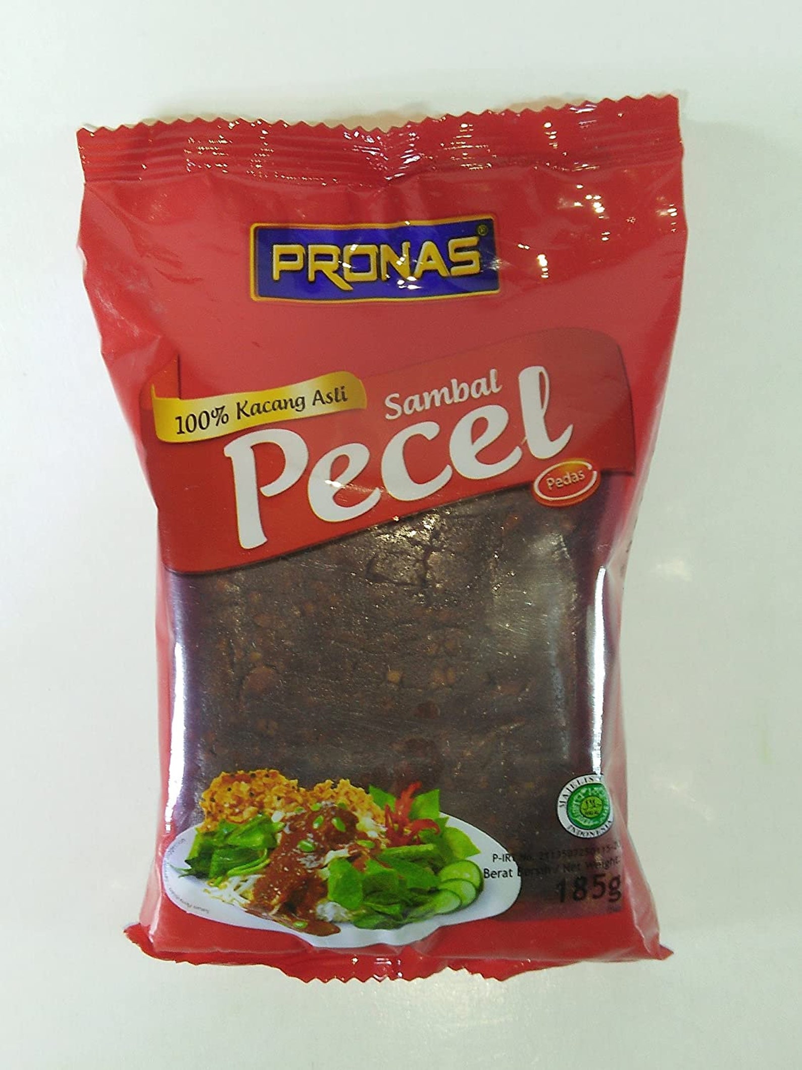 Pronas Bumbu Pecel Pedas Hot Peanut Sauce 185 Gram Etsy