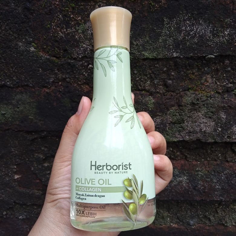 Herborist Minyak Zaitun Olive Oil Plus Collagen 150ml Etsy