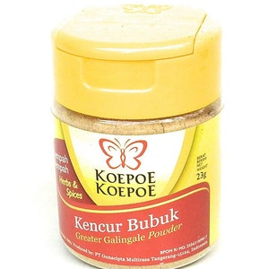 Koepoe-Koepoe Kencur Bubuk (Greate Galingale Powder), 23 Gram