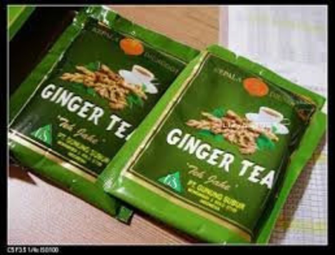 Kepala Djenggot Ingwer Tee Teh Jahe 8ct Sachet 240 Gramm