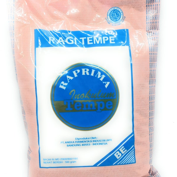 Raprima Ragi Tempe Inokulum (Tempeh Yeast), 500 Gram