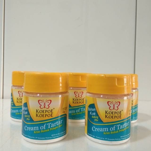Koepoekoepoe Cream of Tartar 43 Gr Etsy UK
