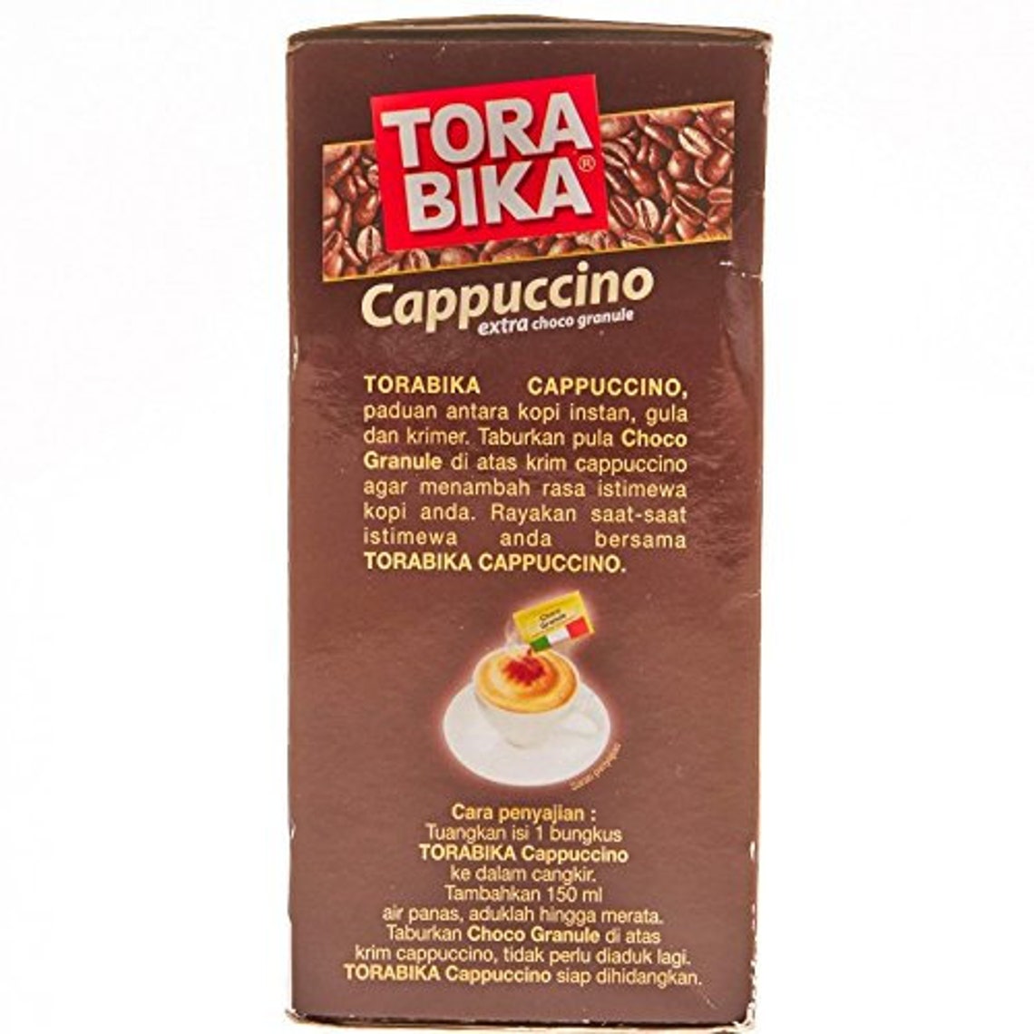 Torabika Cappuccino Instant Coffee 5ct 125 Gram Etsy