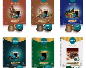 Excelso Unakaffe Coffee Capsule - Coffee Pod 12-ct (1 Box)