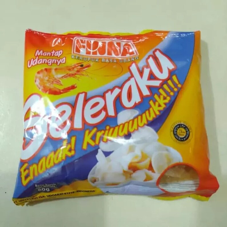 Finna Seleraku Kerupuk Udang Prawn Crackers 60 g