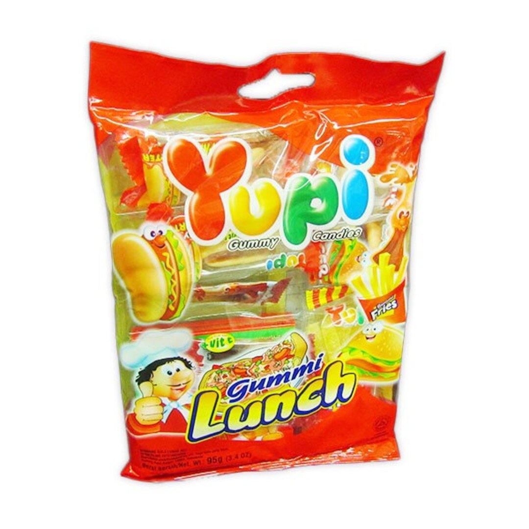 Yupi Gummy Lunch , 95 Gr Etsy