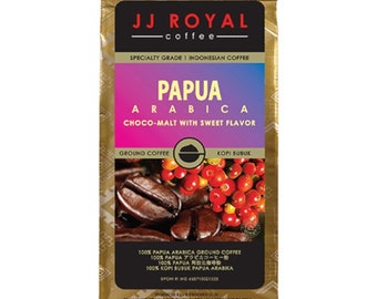 JJ Royal Coffee Papua Arabica Ground