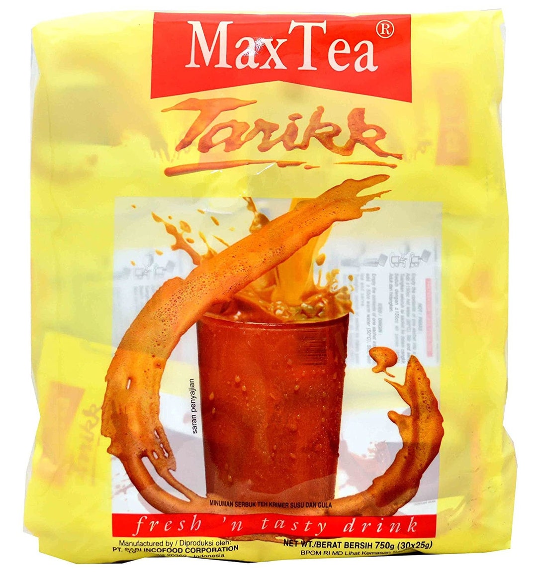 Max Tea Teh Tarikk 30ct 750 Gram Etsy