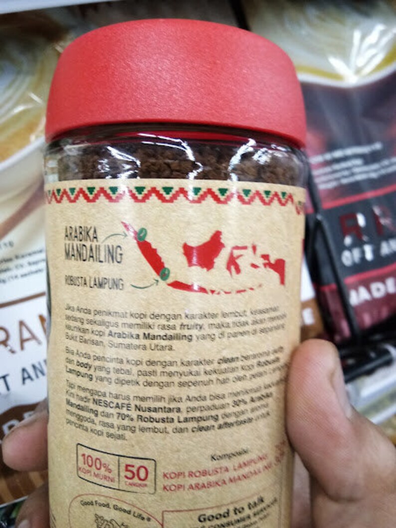 Nescafe Nusantara Jar, 100 Gr Etsy