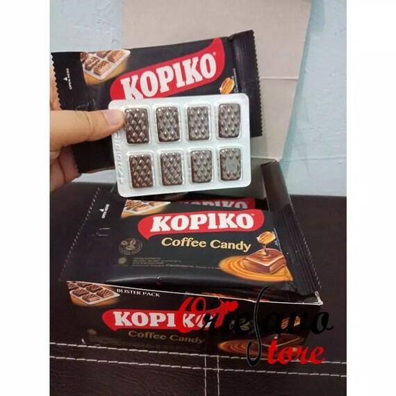 Kopiko Coffee Candy and Kopiko Cappuccino Candy 1 Pack 50 Piece Candy -   Israel