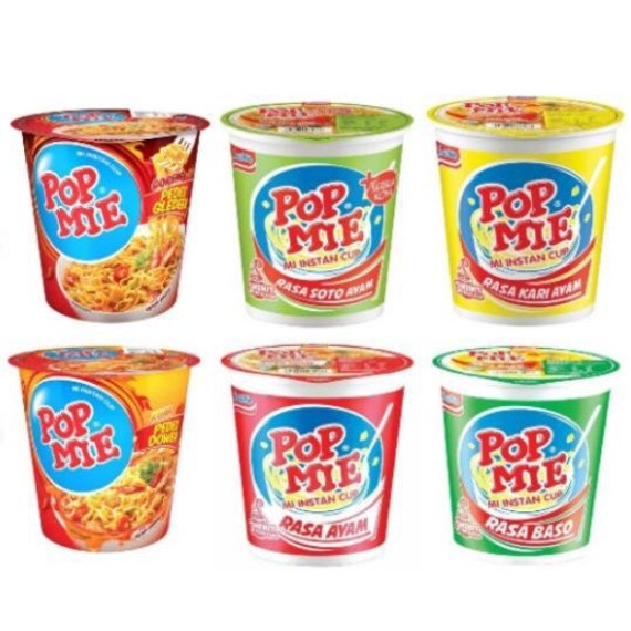 Pop Mie Instant Noodles 75 2.5 Oz - Etsy