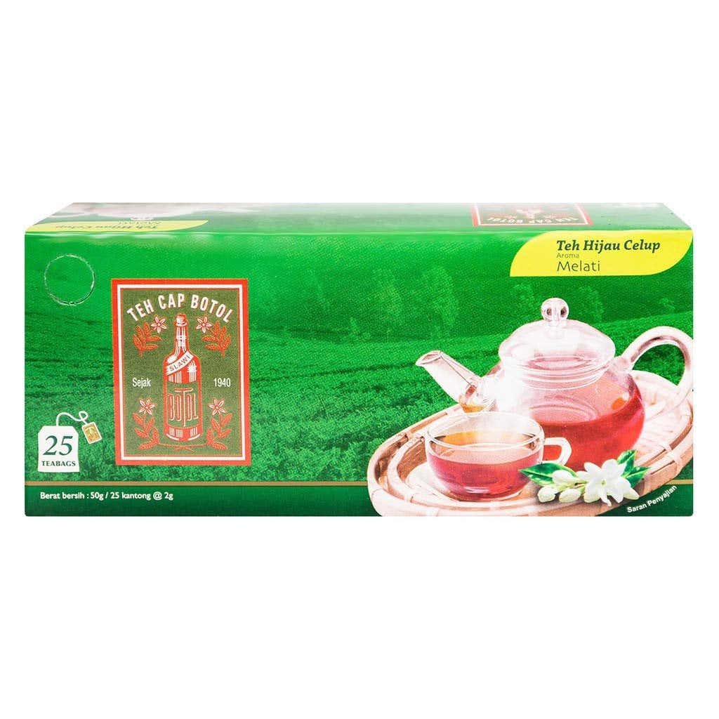Teh Cap Botol Green Pack Tea Bags 1.76 Oz Indonesia - Etsy UK