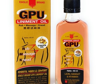 GPU Liniment Oil with Ginger