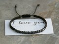 Custom morse code bracelet,Personalized men bracelet,Anniversary birthday gift for men,I love you bracelet boyfriend gift,Mens jewelry