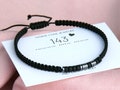 Custom morse code bracelet, Personalized men bracelet,Anniversary,birthday gift for men,143 bracelet boyfriend gift,Adjustable Friendship