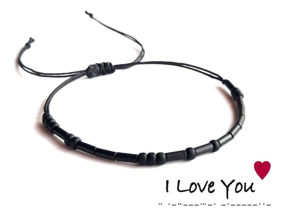 Mens i love you best sale bracelet