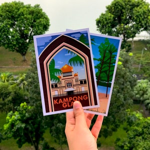 Singapur-Postkartenset (Special Matte Edition)