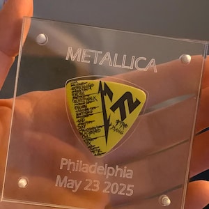 Triforce style guitar pick holder (acrylic pick size 32x33mm) takes TRIFORCE & TRIANGULAR picks, specify which when ordering