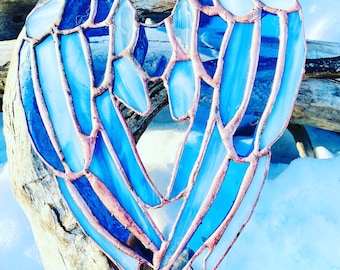 Stained Glass Angel Wings