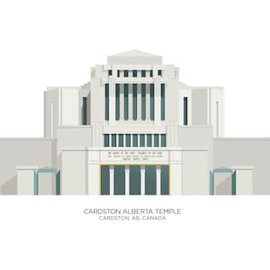 Cardston Alberta Temple (digital file)