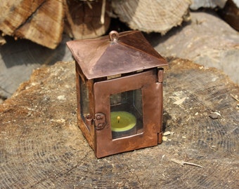 Handmade Copper Lantern