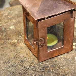 Handmade Copper Lantern image 2