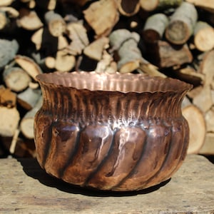 Handmade Copper Vase, Vase Container