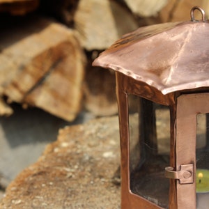 Handmade Copper Lantern image 3