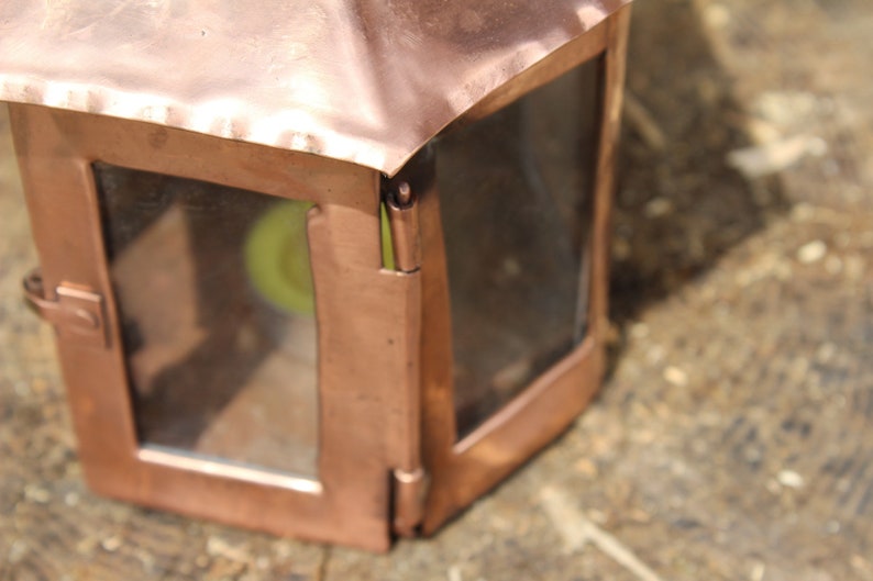 Handmade Copper Lantern image 8