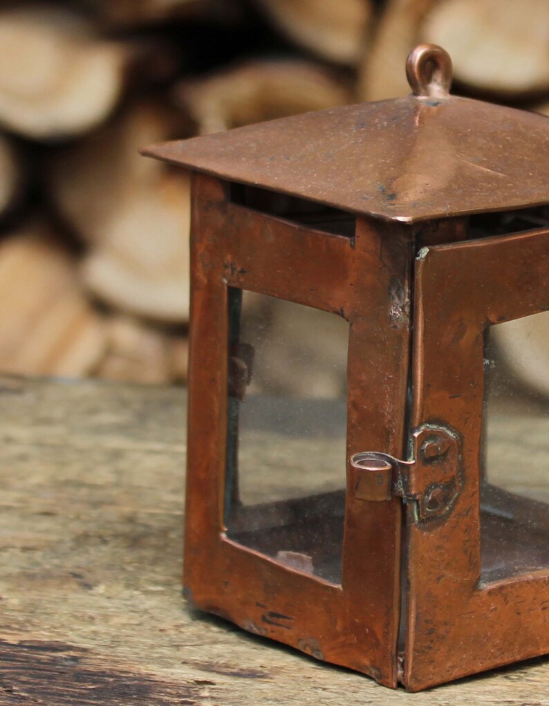 Handmade Copper Lantern - Etsy