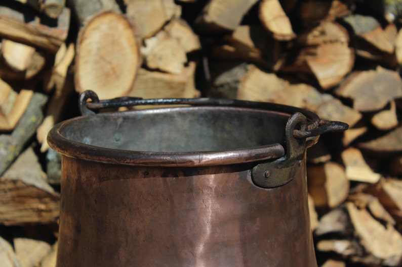 Pot Vase Holder Vase Flower Holder Antique Bucket in Etsy
