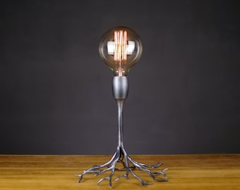 Steel Table Lamp / Table Lamp / Night Lamp / Night Lamp / Beautiful Lamp / Table Decorative Light