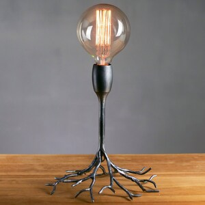 Steel Table Lamp / Table Lamp / Night Lamp / Night Lamp / Beautiful Lamp / Table Decorative Light image 3